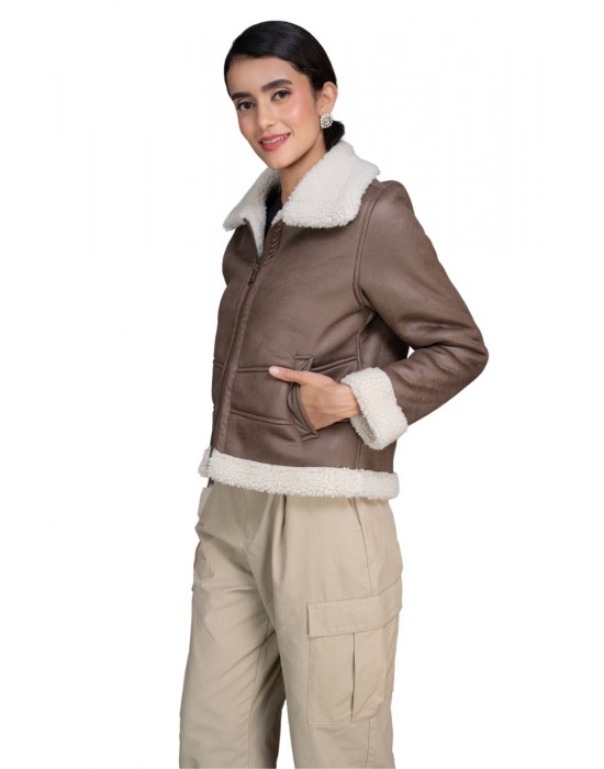 Women Jacket Mud